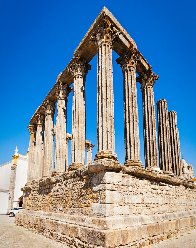 alentejo evora diana temple